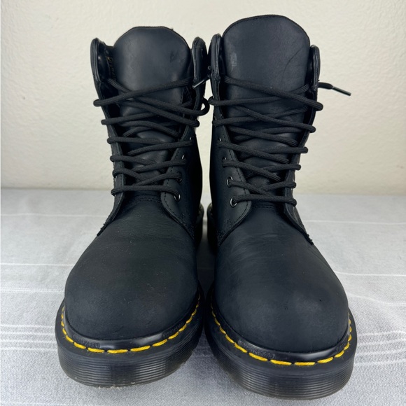Dr. Martens 1460 Pascal Warmwair WP Leather Boots Black Women's Size 10 - Picture 2 of 8